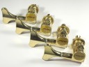 Jackson Bass Tuners Gold Set Inline Jackson Bass Tuners Gold Set Inline